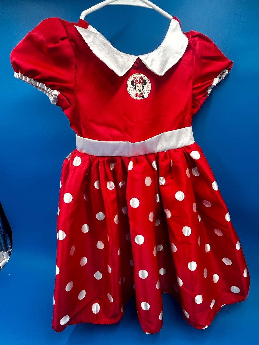 Disney Red Tag with Woven Logo